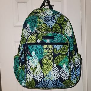 Vera Bradley Carribean Sea bookbag